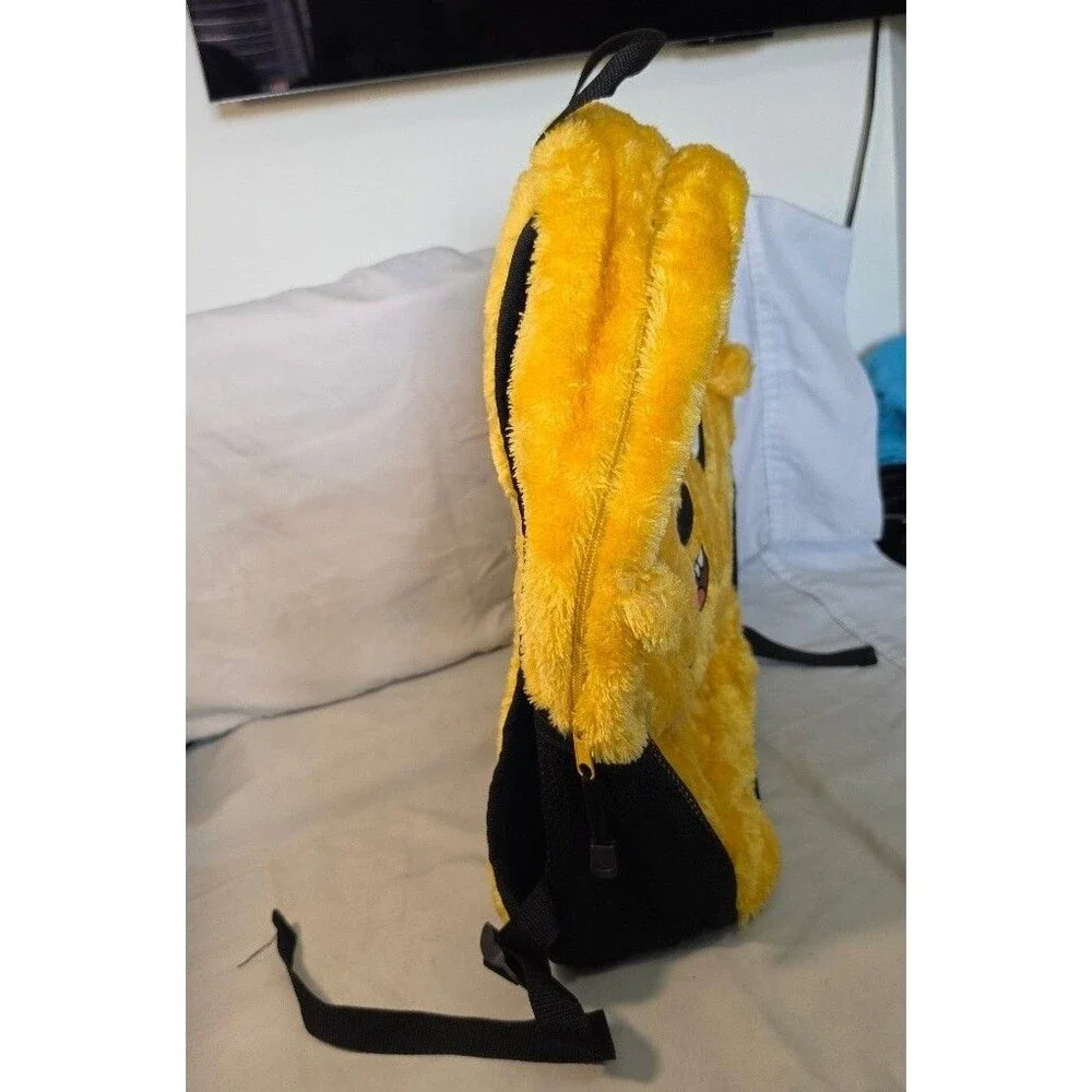 Cartoon Network Adventure Time Jake Dog Sherpa Plush Vintage Backpack